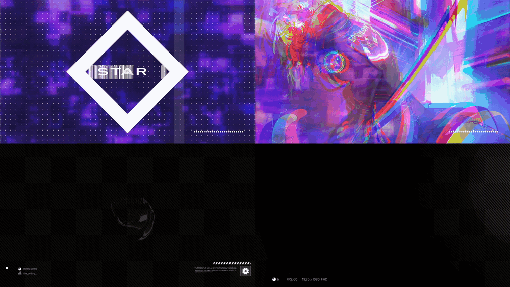 Animated Scenes for Silopunk